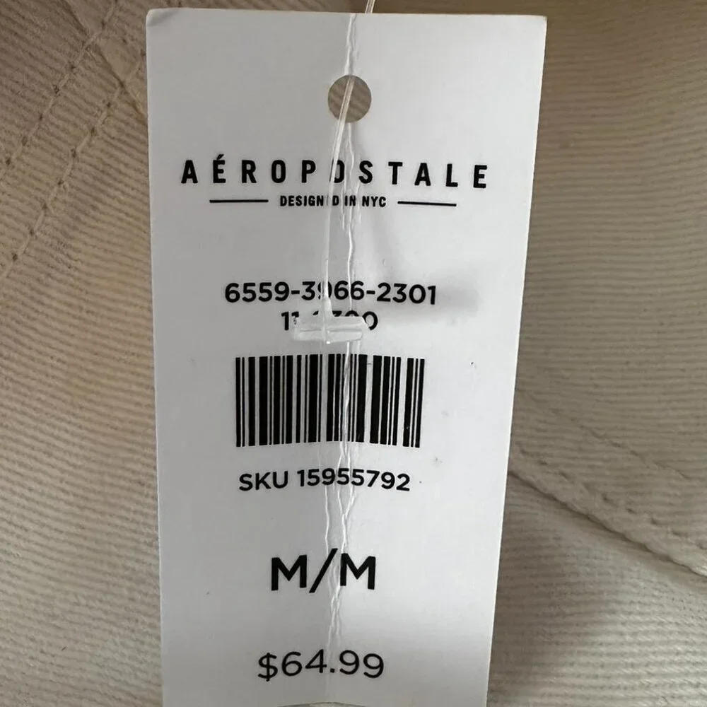 Off White Denim Jacket Boyfriend Fit M - NWT - Picture 8 of 9